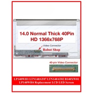 LED 14.0 LP140WH1 LTN140AT07 LTN140AT02 B140XW01 LP140WH4 NEW LED SCREEN