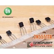 (10 Pieces) [TR] 2N5551TA 2N5551 JC5551 ONSEMI NPN TR 0.6A 160V