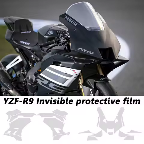 New 2025 R9 PPF Protective Film for Hidden Motorcycle Clothing for Yamaha YZF-R9 r9 Scratch resistan