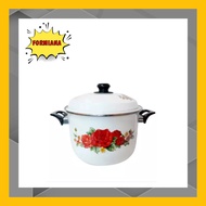 Formiana - Maspion Stock Pot Enamel Pot 26 cm Florals ST-112-126