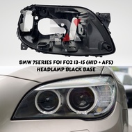 Bmw 7series F01 F02 13-15 (Hid + Afs) Headlamp Black Base Headlight Black Base Headlamp Body Housing