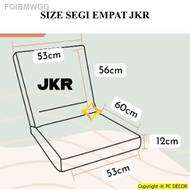 [readystock]❈Sarung Kusyen Segi Empat JKR (Segi 4) 14 pcs Cushion Cover Square 14 in 1 (SIZE JKR)