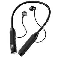 หูฟังไร้สายบลูทู ธ หูฟังไร้สายกีฬาคอแขกคอแขก บลูทู ธ ไร้สาย TWS ชุดหูฟังพร้อมหูฟังไมค์