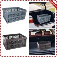leipupa Folding Storage Box Utility Crate Bins Camping Storage Crate Collapsible Storage Basket for 