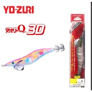 [Tainan Pingsheng Fishing Tackle] Japan YO-ZURI EGI AURIE-Q 3D Wooden Shrimp A1792 4 Inch 23g Soft S