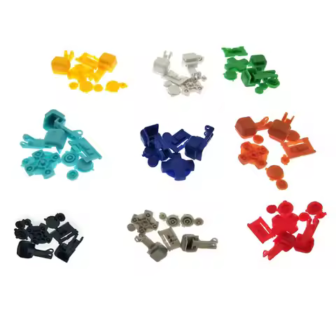 Colorful Plastic A B Buttons D-pad Replacements for Game Boy Advance SP GBA SP