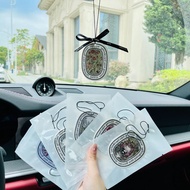 ARAMADA AFS055🔥DIPTYQUE CARD HANGING AIR FRESHENER GANTUNG CAR PERFUME Perfume kereta pewangi