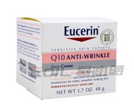 【易油網】【缺貨】Eucerin Q10 抗皺保濕乳霜 面霜1.7oz/48g 美國原廠 #63413