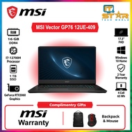 MSI Vector GP76 12UE-409 | I7-12700H | 16GB | 1TB SSD | RTX3060 6GB | Laptop 17.3" | Win11