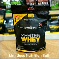 Vectorlabs Master Whey Protein 10 lbs BPOM Halal Gym Fitness Supplement