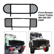Metal Front Bumper Camel Trophy for MN D90 D91 D99S MN90 MN99S 1/12 Rc Car