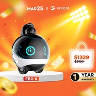 [Official Store] Enabot EBO X Smart Home Companion Robot with Alexa Built-in
