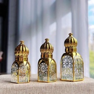 3ml/6ml/12ml Gold Perfume Bottle Roll-On Bottle Middle East Glass Massage Essential Oil Bottle Roll-