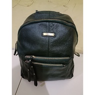 Genuine leather ssamzie backpack