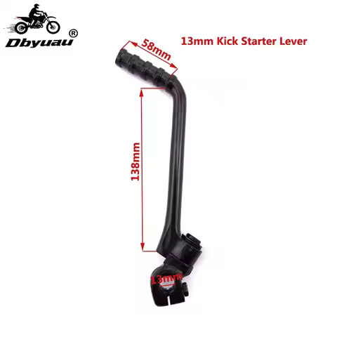 Dbyuau 13mm Kick Starter Lever For 50 70 90 110 125cc Pit Dirt Bikes Lifan Zongshen YX