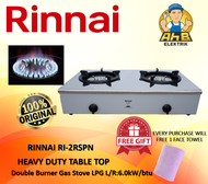 RI-2RSPN Commercial LPG Gas 2Burner/ Rinnai Stove Cooker / Rinnai Gas Hob / Rinnai Gas Dapur