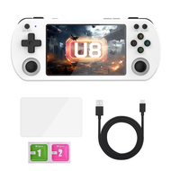 128G U8 Retro Handheld Video Game Console Linux System 4.0 Inch IPS Screen R35s Pro Portable Pocket 