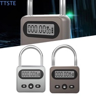 TTSTE Metal Timer Lock, Multi Function Waterproof Security Lock, Temporary Timer Padlock USB Recharg