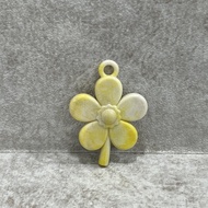 [Patics] Sun Flower Keyring / Upcycling, Keychain, Keychain charm, Cute, Ez-Charm, Ez-link Charm