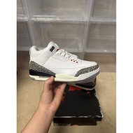 Shoes High Version AJ3 White Cement Mid-Top Trendy Sports Actual Combat Retro Classic Basketball