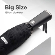 Parachase Large For Men 135Cm Automatic Rain Windproof Folding Big Golf Umbrella Outdoor Fre