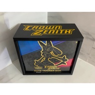 Pokémon Elite Trainer Box ETB Display Frame for Acrylic Case – Crown Zenith Design | Display Frame O