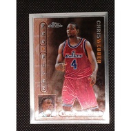 Topps Chrome Pro Files Chris Webber nba card