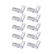 10Pcs 3.5inch to 2.5inch HDD Bracket Tray Caddy Silver HDD Bracket Tray Caddy Metal HDD Bracket Tray