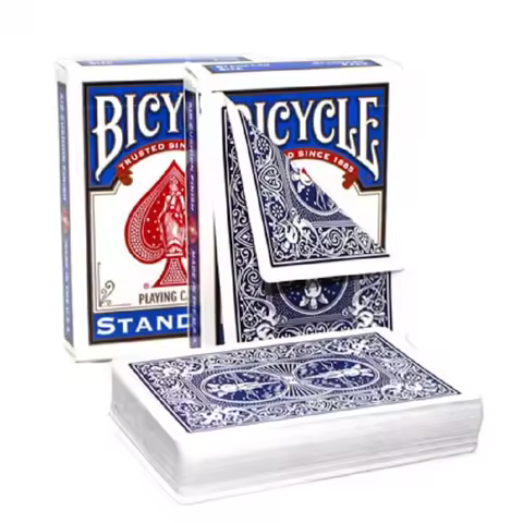 Bicycle Double Back No Face Playing Cards Gaff Deck Magic Special Props Magic Tricks