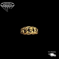 SMS DEEN Coco Ring, ±3.3 - 4.4GM - Gold 916 Emas - Cincin Coco