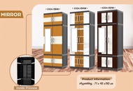 Naiba Lemari Plastik Gantung Naiba Kaca Cermin