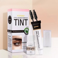 Aikexier Eyebrow Dyeing Set Wild Eyebrow Dyeing Eyebrow Dyeing Agent Waterproof Sweat-Proof Quick @