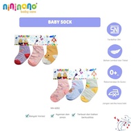 3pcs Newborn Baby Socks 0-3 Months Nininano Baby Girl Boy Socks Shaka Baby Shop