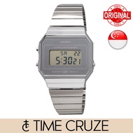 [Time Cruze] Casio A700 Vintage Adjustable Stainless Steel Slim Case Digital Men Watch A700WEV-7A A7