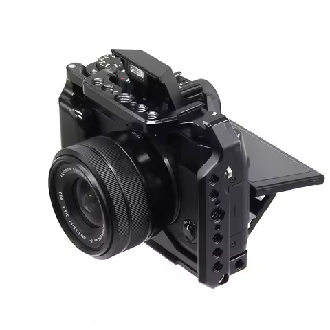Camera cage quick release stabilizer suitable for Fujifilm XT30 XT30II XT20 XT10 VLOG Aluminum alloy