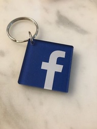Facebook key chain