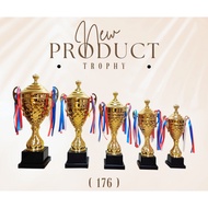 ALL OCCASIONS METAL TROPHY SET OF 5 HEIGHT: 47CM/44CM/39CM/35CM/32CM(176)(AVAILABLE FOR CUSTOMIZE