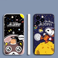 Case OPPO reno 11 10 6 7 8 9 PRO 6Z 7Z 8Z 7SE 8T 5G reno6Z reno7Z reno8Z reno10 reno11 5G T311TB Space Snoopy fall resistant soft Cover phone Casing