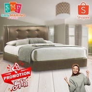 Wakanda Dark Brown Divan Base / Katil Divan / Leather Divan / Solid Divan Bed / Bedframe Katil / Hot