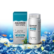 【MT】 Aquarium Test Strip 100 Strips Fish for Tank Testing Kit for Fresh &amp; Salt Water