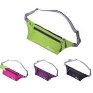 運動小腰包 - 戶外健身跑步腰包，超薄貼身隱形設計 - 粉紅色#57938