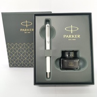 AT-🌟Parker Pen Weiya Ink Pen Plastic Rod Gift Box High-End Business Signature Pen for Male and Female Students Adult Gif