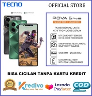 TECNO POVA 6 Pro 5G [12GB/256GB] | POVA 5 Pro 5G [8GB/256GB- Bisa Cicilan Tanpa Kartu Kredit - HP Mu