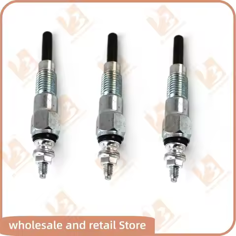 3PCS 3TNV76 3TNV70 Glow Plug For Yanmar John Deere Spark Plug Lgnition System Engine Preheat Plug Ex