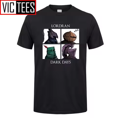 Men Sweat T Shirts Dark Souls 2 Praise the Sun Game Youth Natural Cottond Clothing Teenage T-Shirt G