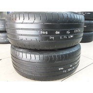 Used Tyre Secondhand Tayar GOODYEAR EAGLE F1 SPORT 205/55R16 50% Bunga Per 1pc