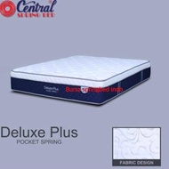 US central deluxe plus pocket 160 x 200 kasur spring bed