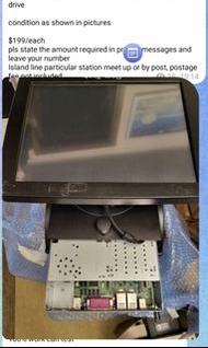 pos 觸控螢幕 + 機箱+電腦底板 Com-Tech Touch screen 15 inches business computer D2550 itx 商業 工業 工控 觸控15" mon 熒幕