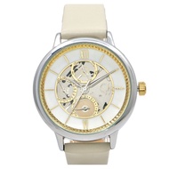 Cherie Paris Grey Leather Strap Analog Watch CHR-2112-GRY