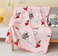 姆明一族 |四季多用途毛絨毛毯被|小美 Moomin| Plush blanket May